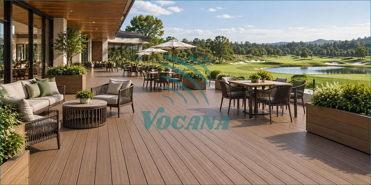 WPC Decking for Golf WPC Decking for Golf