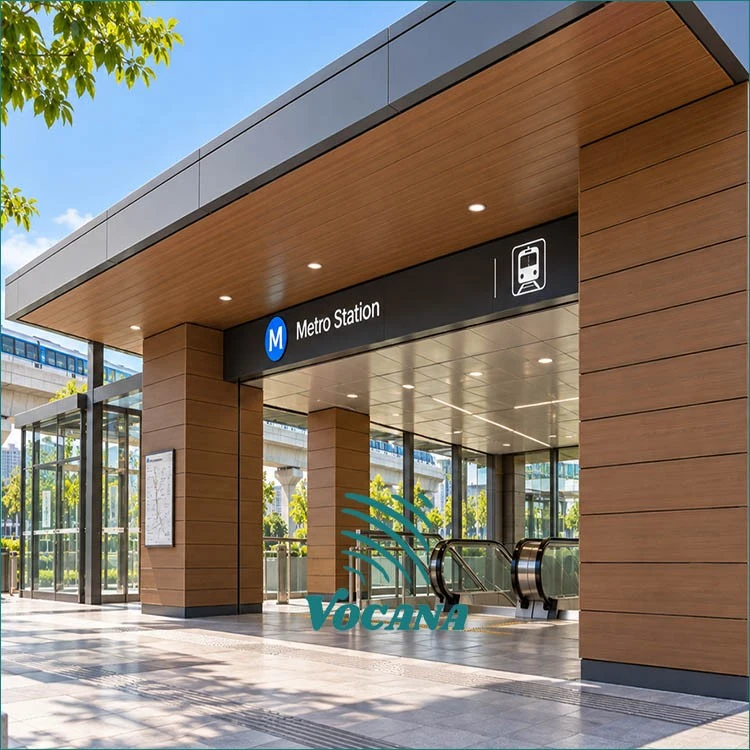 WPC Cladding For Ferry Terminals & Pavilions | Vocana factory